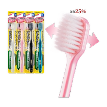 Huibaishi imported fiber-feather ultra-soft toothbrush for adults to clean the oral cavity without increasing the price 6-pack for both men and women