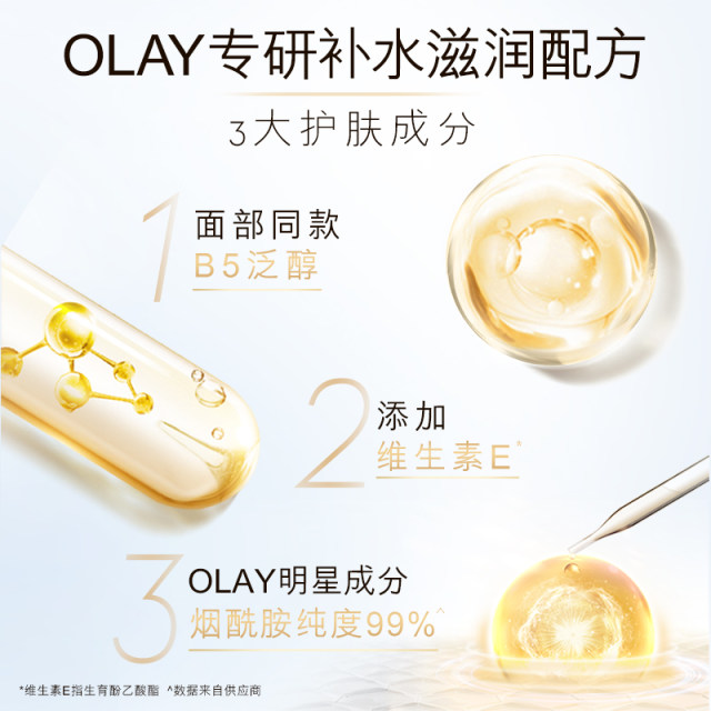 OLAY Olay Niacinamide Body Lotion Moisturizing Moisturizing Lotion for Men and Women ສິນຄ້າດຽວສົ່ງຟຣີ ຢ່າງເປັນທາງການຂອງແທ້