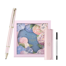 Parker Hydrangea Gift Box IM Floral Series Ballpoint Pen Light Luxury Gift Box Creative Stationery Signature Pen SF Express