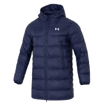 UA Under Armor Armor Down Bench Mens Mid-Length Down Jacket Outdoor Sports Jacket