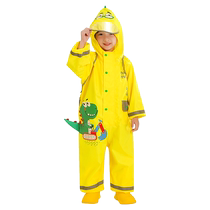 Mumeng childrens raincoat boys kindergarten girls waterproof full body one-piece raincoat primary school baby poncho