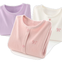 Girls bottoming shirts childrens spring and autumn new long-sleeved T-shirts big childrens half turtleneck autumn clothes fashionable tops autumn and winter childrens clothing