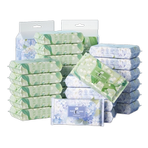 Plant-friendly baby hand and mouth wipes 8 pieces 6 pack disposable face wipes
