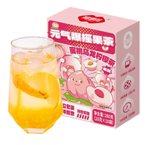 Fu Shi Duoqi Peach Oolong Lemon Tea 280g (10 sticks) Honey Fruit Tea Hot and Cold Beverage Jam