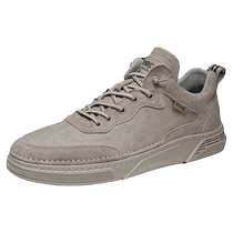 JEEP Jeep mens shoes Korean version genuine leather new mens sneakers trendy 2024 new outdoor sports and casual shoes for men