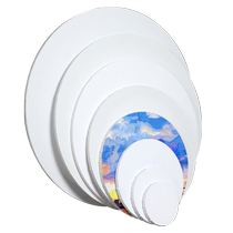 Round oil painting frame acrylic canvas texture painting tools inner frame drawing board framed blank cotton cloth surface hand painting materials