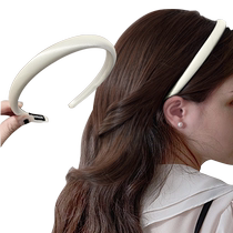 Edo temperament versatile French satin headband 2024 face wash headband high-end western style fashionable hair headband