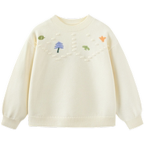 (Same style in shopping malls) Mini Balabala knitted sweater for boys and girls cute and warm sweater in autumn and winter