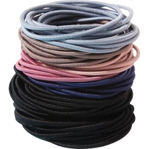 High elastic rubber band headband for women 100 pieces 1 bandage hair durable hair rope basic versatile simple hair tie headwear
