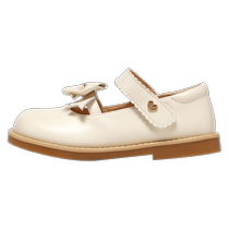 MQD cheval chevauchée fille sole douce papillon arc doux tendance mode et petites chaussures en cuir