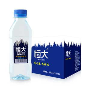 猫超恒大原味苏打水24瓶*360ml