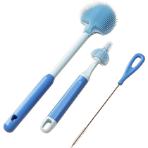 Bedeli bottle brush silicone cleaning brush baby special cleaning brush set bottle cleaning brush pacifier brush