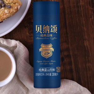 返30猫卡！贝纳颂经典蓝山口味250ml*10