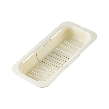 Hollow telescopic drain basket at the bottom of the house