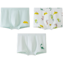 Mini Balabala Boys Underwear Baby Childrens Spring and Autumn Breathable and Comfortable Baby Boxer Briefs 3-pack