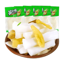 Bamboo shoot samples sansho pepper crispy bamboo shoots 800g pickled pepper bamboo shoot strips bamboo shoot tips open bag ready-to-eat casual snacks to relieve cravings