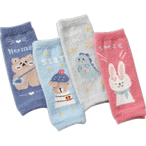 Childrens socks baby knee pads crawling baby stockings over-the-knee newborn stockings leggings diaper changing thick autumn and winter