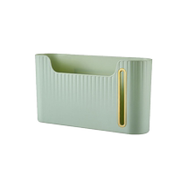 March 3 kitchen garbage bag storage artifact plastic bag storage box wall-mounted placement box punch-free storage rack