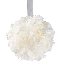 Edo bath flower does not scatter flowers durable foaming bath and rub bath cute large bath flower ball foaming net dense bubbles