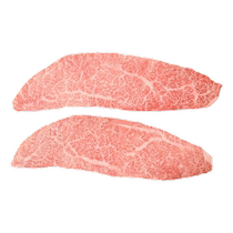 Australian imported BMS12 snowflake and beef eye rib cap original cut steak non-Japanese a5 Kobe beef wagyu m12