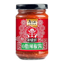 Wujiang 0-fat chili sauce 226g low-fat chili sauce mixed with noodles and rice as a dipping sauce as a meal condiment
