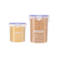 Single product sealed storage tank grain storage box flour snacks moisture-proof storage bottle buckle crisper box