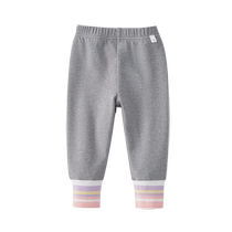 Childrens autumn pants toddlers spring and autumn fashion trousers 2024 new casual pants autumn girls autumn leggings