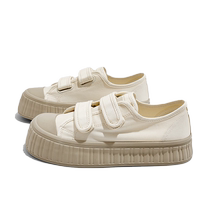 Renben sneakers for women 2024 summer new versatile Velcro white shoes students low-top sports casual shoes