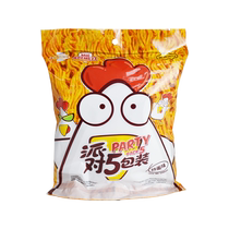 MieKremezz crispy chicken noodles fried noodles flavor 18g*5 bags of dry instant noodles imported from Indonesia
