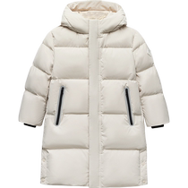 (Waterproof and breathable) Mini Balabala thermal storage protective down jacket for boys and girls parent-child thickened down jacket
