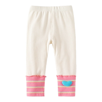 Banxidi girls pants spring and autumn 2024 new style baby casual trousers childrens leggings autumn