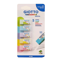 Italy GIOTTO macaron color eraser childrens kindergarten wipe pencil dust-free eraser