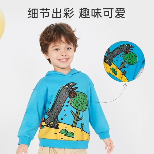 Детская толстовка для мальчиков, детский осенний модный лонгслив, детская одежда
