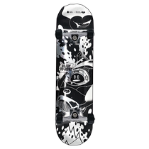 dbh skateboard 10 to 12 years old beginner professional board children primary school students double rocker QQ joint model roaming number