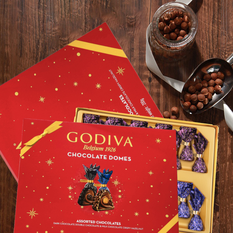 GODIVA 歌帝梵 臻粹双重夹心巧克力 200g 多重优惠折后￥133包邮 返5元猫超卡 88VIP会员还可95折