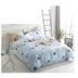 Loving gia đình nên đôi bông giường denim bông bìa lanh chăn gối là 1,5 / 1,8 m giường 200 * 230cm - Bộ đồ giường bốn mảnh chăn ga gối Bộ đồ giường bốn mảnh