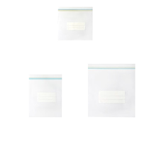 BJ Baijie food sealing packaging bag household food fresh-keeping bag slide lock bag sealing bag large medium and small 70 pieces