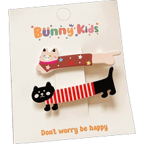 Rasharia childrens hairpin duckbill clip girl bangs headwear baby hairpin little girl clip baby cartoon