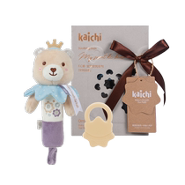 New product KC Bear Kaichi newborn crib bell 01 year old baby teether educational grasping bed rattle toy