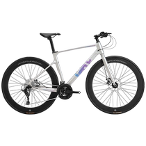 Permanent 27-speed magnesium alloy disc brake road bike for male and female students and teenagers ultra-fast bicycle outdoor commuter bicycle
