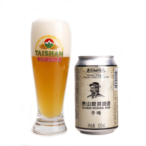 泰山原浆啤酒330ml*24听