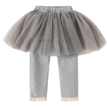 Banxidi girls pants autumn wear 2024 new style baby leggings childrens trousers spring and autumn childrens pants