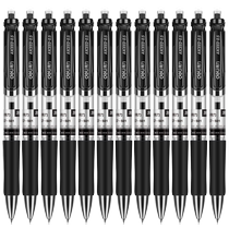 Press the gel pen signature pen water pen carbon pen student exam special black pen blue pen quick-drying