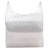 Tinghao Large Moving Bag 5 Plastic Bags Clothes Quilt Packing Bag Organizing Bag Storage Bag Transparent Tote Bag