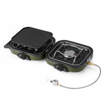 Naturehike dual-fire folding gas stove outdoor portable picnic equipment camping cooker stove