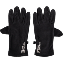 Jack wolfskin unisex outdoor gloves simple and fashionable fleece 1911601-6000