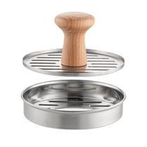 onlycook 304 stainless steel hamburger patty mold meat patty artifact beef patty press shaper