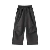 Ueki Childrens Clothing Outdoor Series Boys Pants 2024 New Childrens Casual Pants Autumn Medium and Big Childrens Paratrooper Pants