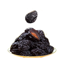 () Bean Bear Candied Fruit Dried Prunes Bag 60g Sweet and Sour Large Particles Casual Snacks for Pregnant Women