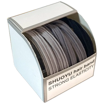 HOUYA 5 only packs of high elastic rubber bands for womens hair ties hair ties high ponytail balls headwear ponytail hair ties